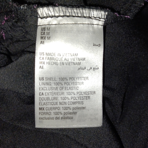 Womens M sheer/lined polyester top - Picture 5 of 5